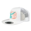 Tropical Rancher - Flatbill Trucker Snapback - Color: Black