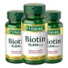 3pc Biotina 10,000 Mcg - Salud Cabello, Piel, Uñas Y