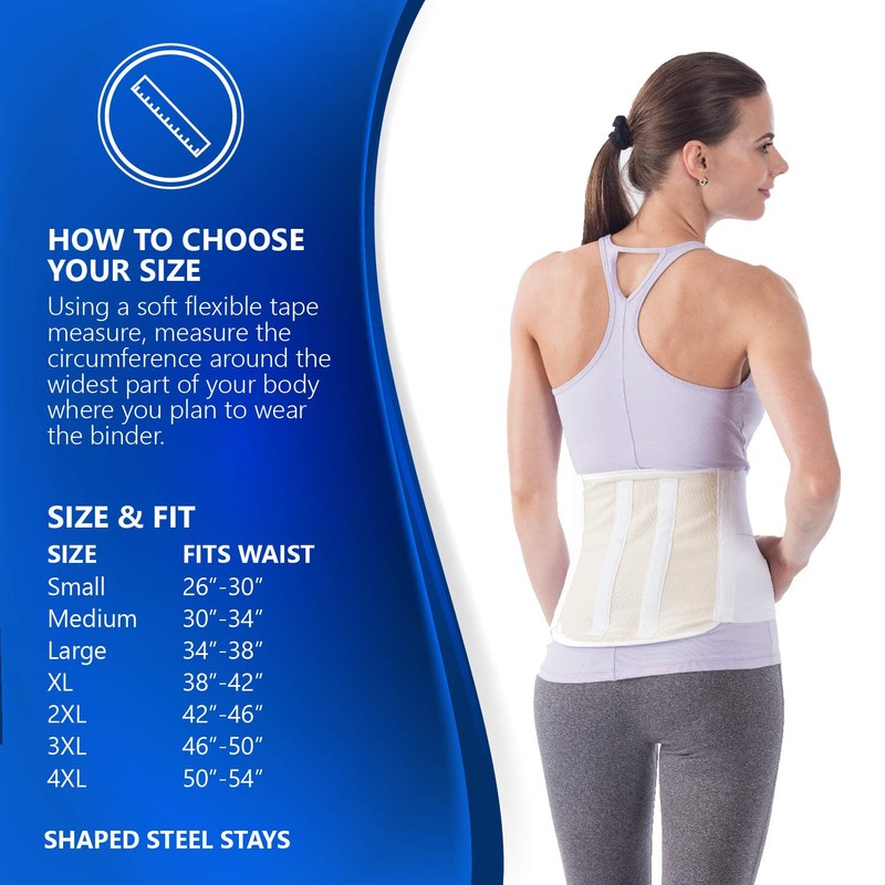 NYOrtho Lumbar Sacral Support DCDO W/Steels