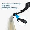 Donext Plastic Hangers with 360 Swivel Metal Hook, Heavy Duty