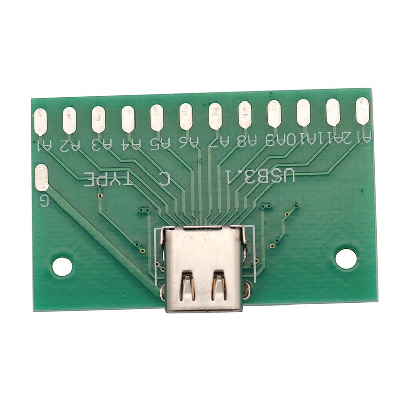 Heevhas TYP-C Female Test Board USB 3.1 with PCB Board