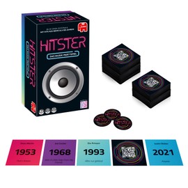 Jumbo Games Hitster Original A Party and Card Game for Adults and Families - 2 to 10 Players from 16 Years German