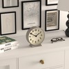 NEWGATE® Theatre Fireplace Clock - Quiet Sweep "No Tick" Mantel