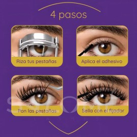 Kit De Extensión De Pestañas Diy Gollee D04 Mas Color Diy D