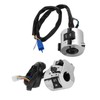 Pair Motorcycle Handlebar Switch Control Button for Turn Signal Headlight