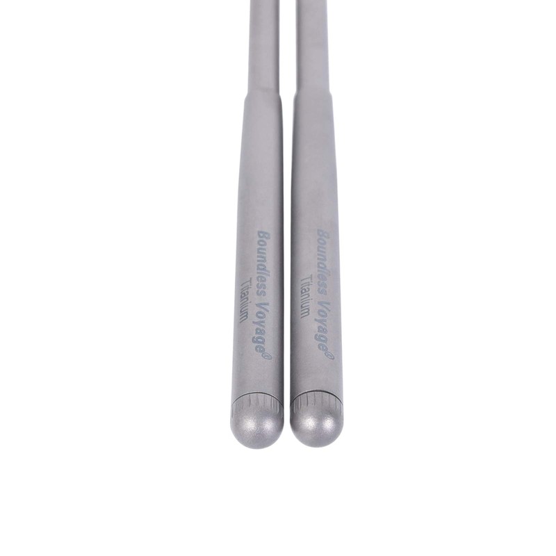 iBasingo Titanium Foldable Chopsticks Camping Travel Retractable Chopsticks Ultralight Reusable