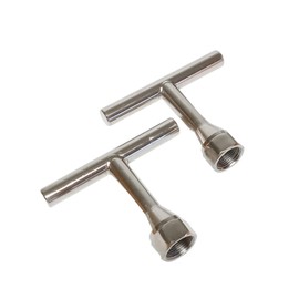 TradeFox TFXWHH Water Heater Carrying T Handles 1" with 3/4" Reducer and Strap