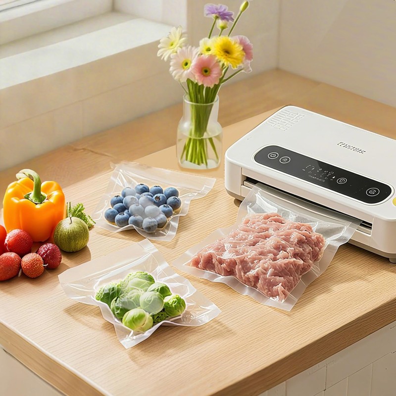 200 Pcs Vacuum Sealer Bags for Food Saver Freezer Bags