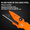 Lichamp 6-Pack Folding Utility Knife, Quick-Change Box Cutter with Razor