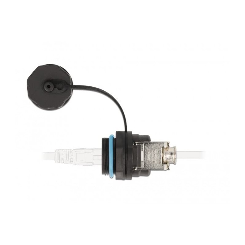 Delock Cable Connector RJ45 Female to Cat.6A LSA with Cap
