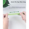 Pluralla 4 Roll Green Floral Tape Waterproof Florist Tape, 1/2"