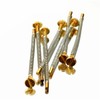 Punctualgood 10pcs Lighter Replacement Repair Kit Flints Screw Spring &