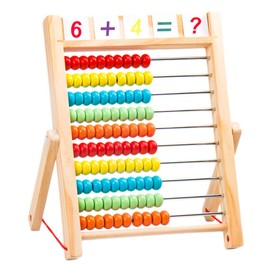 Toyvian 1pc Educational Students Toy Abacus Math Learning Classic Arithmetic Education Early Tool Number Chinese Wooden Kids Wood Adult Toddlers Toys Children Supplies for