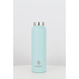 REVOMAX Carbonated Vacuum Insulated Bottle, No Cap, 16 oz, 16.5 fl oz (473 ml), 18 Hours Hot & Cold for 36 Hours (Mint Green)