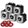 SIMAX3D Nema 17 Stepper Motor 42-34 Pancake (1 Piece/Pack) 1.5A-3.8V