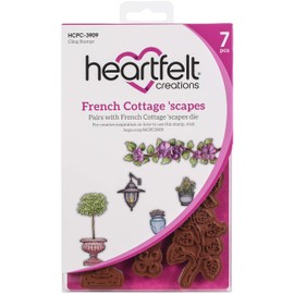 Heartfelt Creations French Country House Rubber Stamp Set