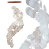 ART-CRAFT Capiz Shell Chain Garland Spiral White as Hanging Decoration