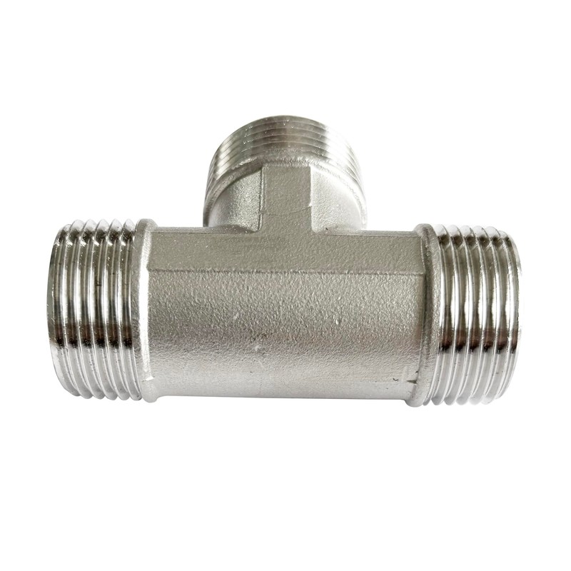LOZOME 1 inch Male Thread Tee Adapter 3 Way T