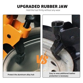 BESTOOL Manual Tire Bead Breaker with Rubber Pad, Tire Change Tool for Aluminum Alloy Hubs, ATV Tire Operation, Tractors, Trucks, Cars, Heavy Duty Tires Car Repair