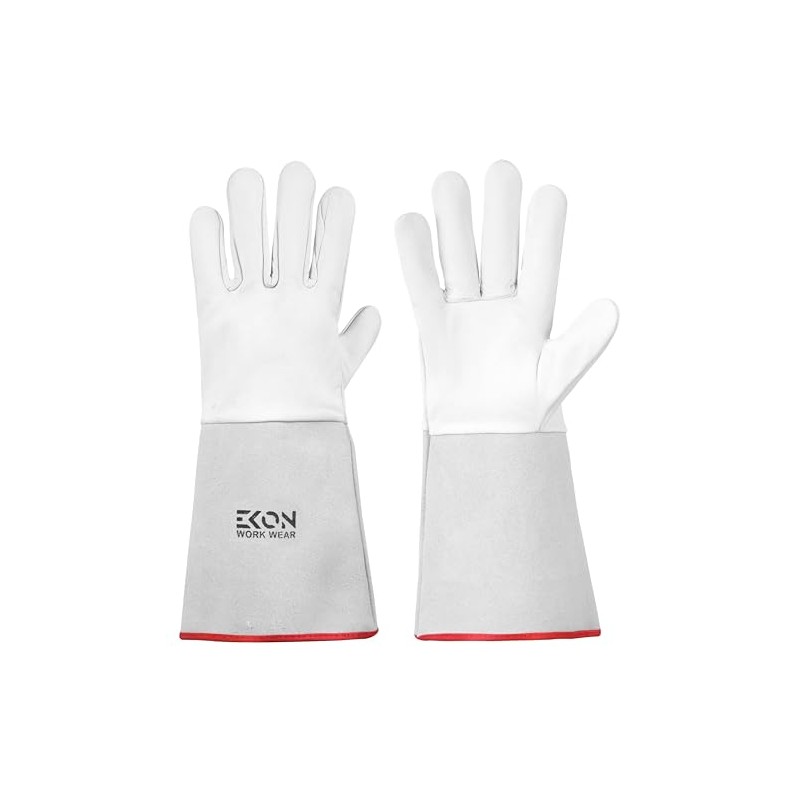Ekon Tig Welding Gloves Made From Soft Grain Leather Leather