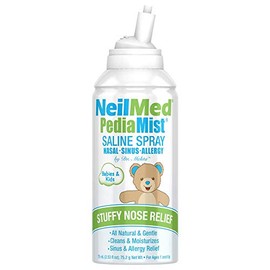 NeilMed Pediamist Pediatric Saline Spray, 2.53 Fl. Oz (Pack of 1) - Packaging May Vary