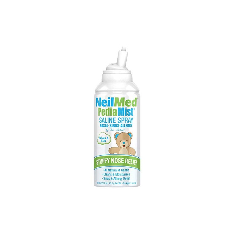 NeilMed Pediamist Pediatric Saline Spray, 2.53 Fl. Oz (Pack of