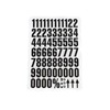 Magnetic Letter and Number Sets, 43mm Tall A-Z and 0-9