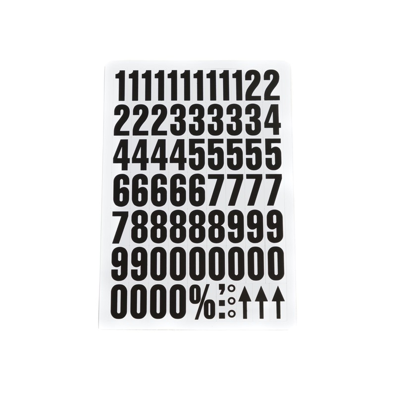 Magnetic Letter and Number Sets, 43mm Tall A-Z and 0-9