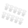Sosoport 10pcs Leakproof Hot Water Bottle Caps Durable Spiral Sealing