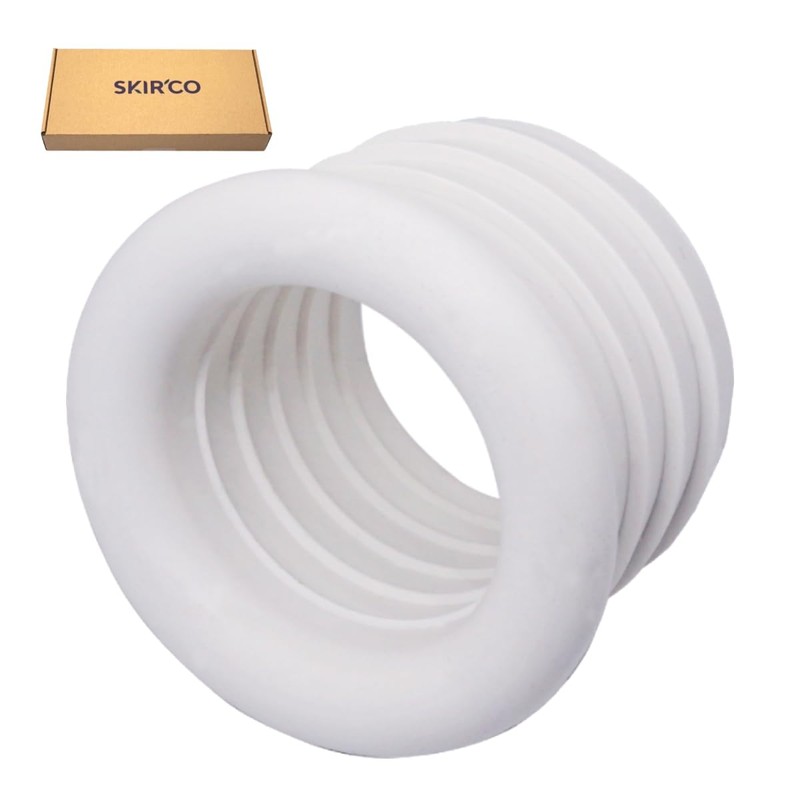 SKIR'CO White 32 x 25 mm Rubber Sleeve for Drain