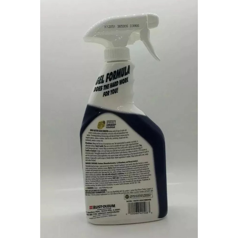 Krud Kutter Caulk Remover Spray, 24 Fl.Oz. Remove Silicon, Latex