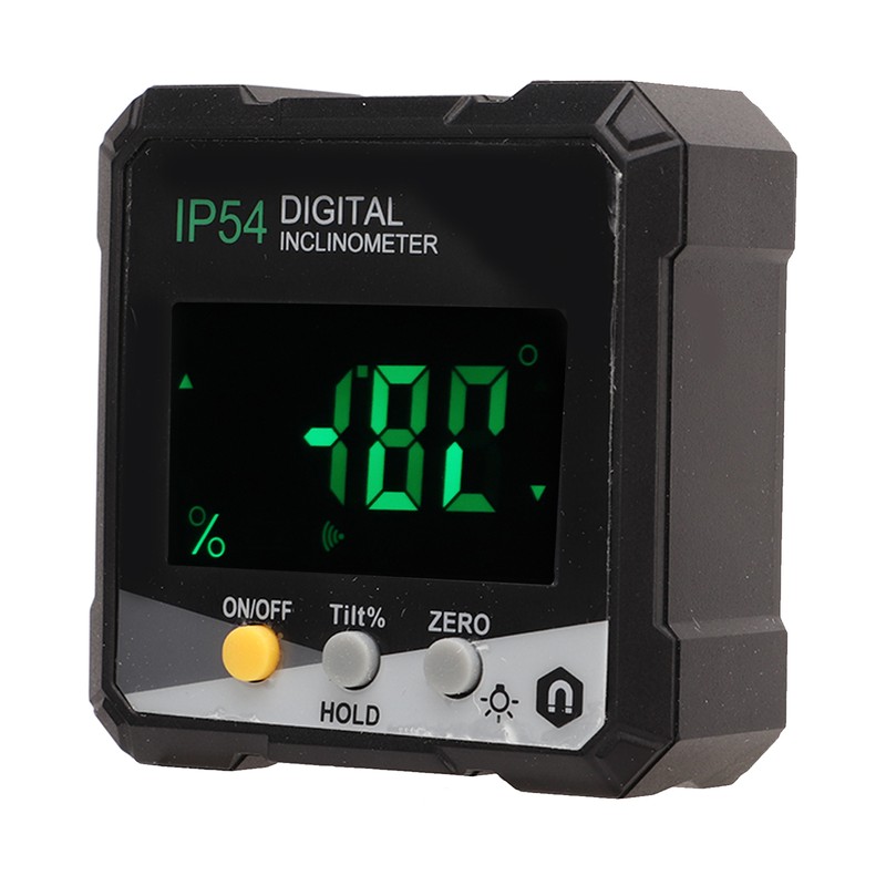 Digital Inclinometer LCD Display Protractor Magnetic Level Box Angle Finder