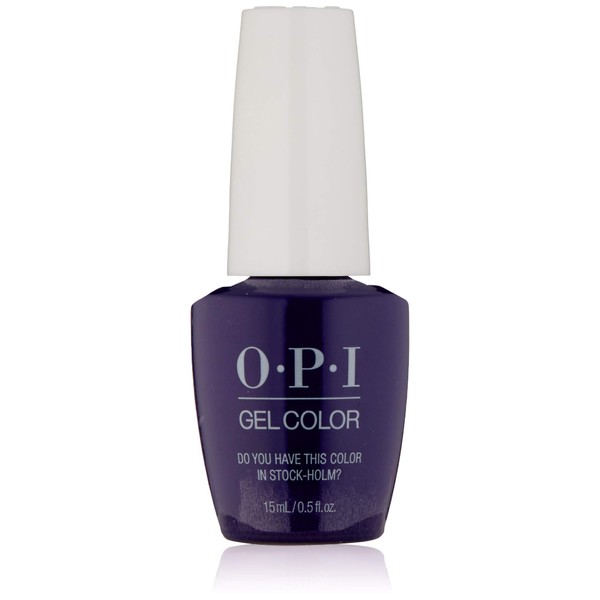 OPI GelColor, Do You Have this Color in Stock-holm?, Purple Gel Nail Polish, Nordic Collection, 0.5 fl oz