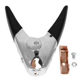 SCITOO 1 PCS 1100 AMP Jumper Cable Clamps,Heavy Duty Pure Copper Alligator Clips Jumper Cables Boost Clamp,Universal Battery Charger Clamps with PAC Insulating Handle for Car Truck SUV.