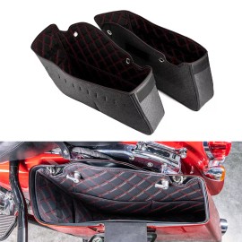 CB Saddlebag Liners with Tool Pockets For Harley Road King Electra Glide 2014-2023