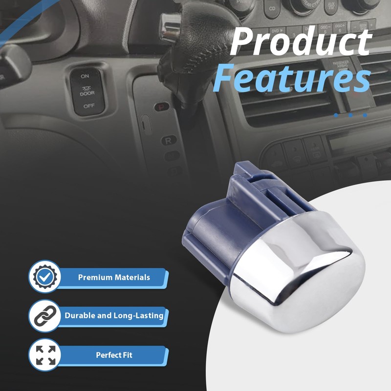 54132-SHJ-A01 Transmission Gear Shift Lever Push Knob W/Spring Compatible with
