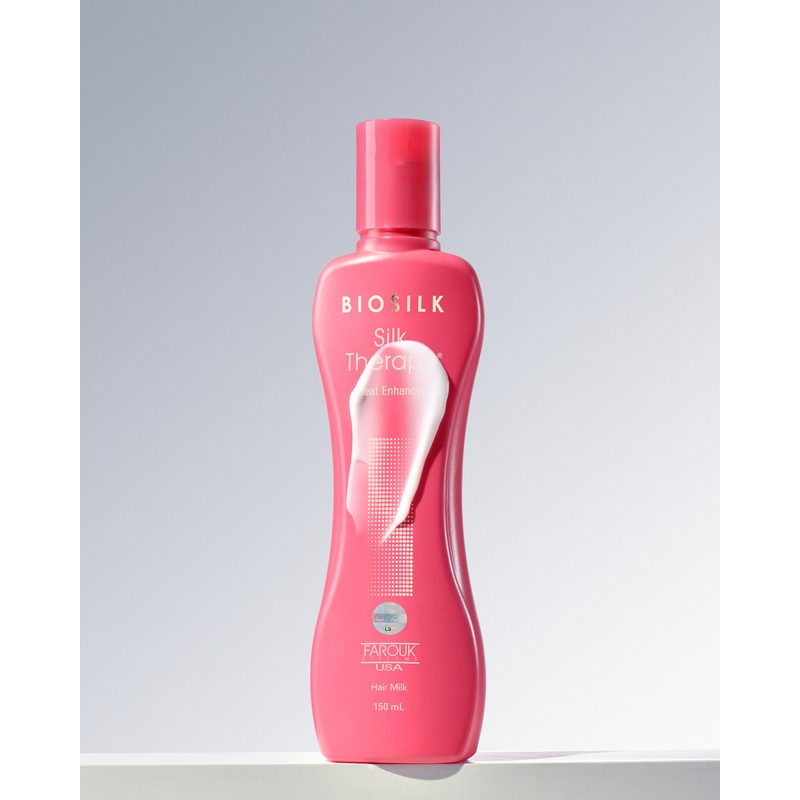Silk Therapy Heat Enhancer Hair Strengthening Hair Milk, 150ml, 1