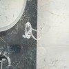 PRETYZOOM Kitchen Hook Chrome Coat Hooks Triple Coat Hook Category