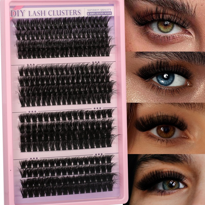 Himirell 280 Pcs Lash Clusters Extensions Kit - 60D 80D
