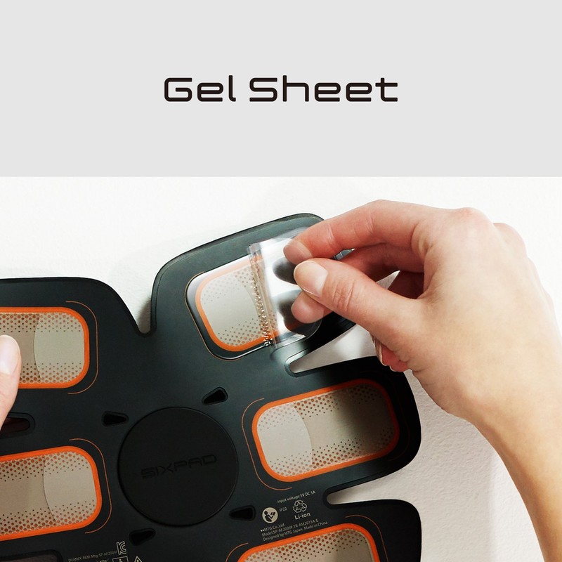 MTG SIXPAD Body Fit 2 Highly Conductive Gel Sheet