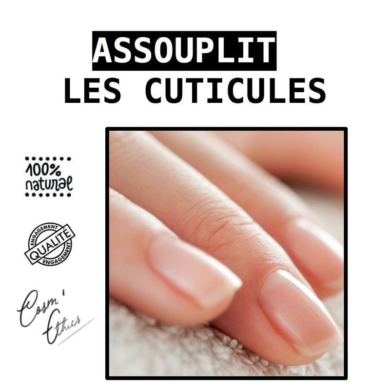 Cosm'Ethics® Castor Oil for Nails 10ml Strengthens, Repairs and Accelerates