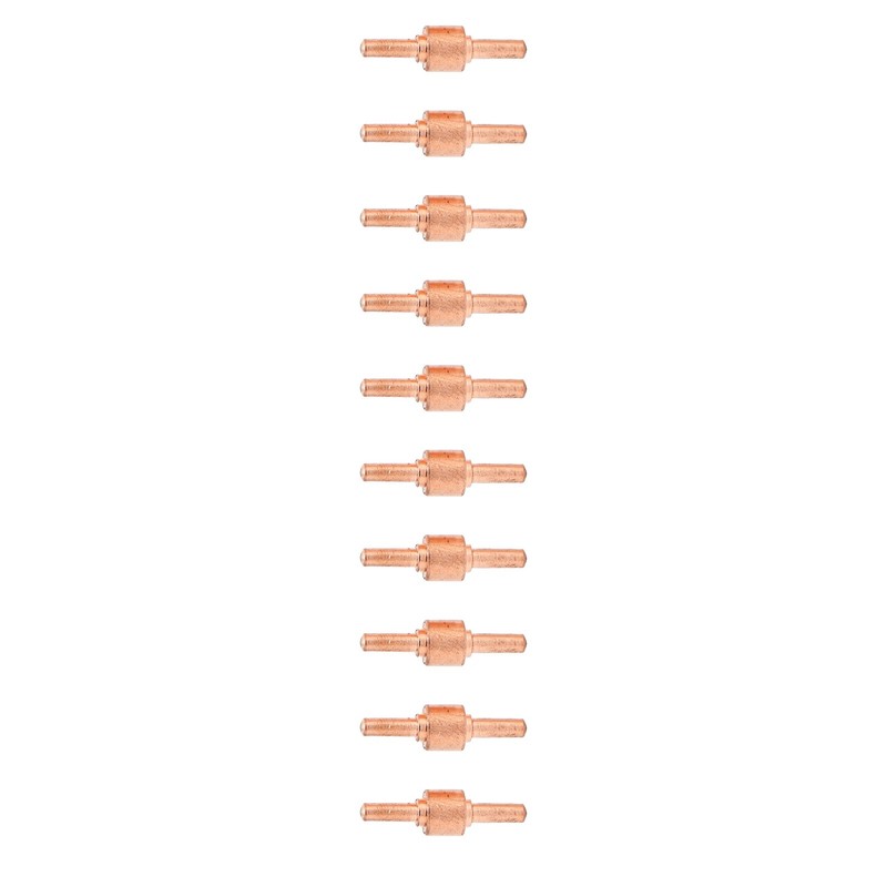 Electrode Nozzles Cups Kit Short PT‑31 Copper Consumables Welding Machine