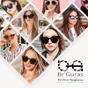 Br’Guras Polarized Oversized Fit over Sunglasses Over Glasses with Cat