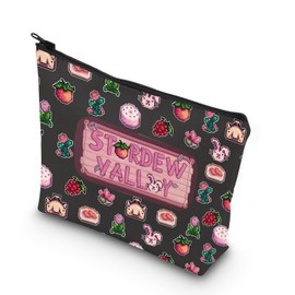TSOTMO Trendy Gaming Gift Video Game Gift Stardew Gift For Gamers Gaming Gift for Women Sister (BLK-VALLEY bag)