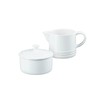 Le Creuset Stoneware Signature Cream & Sugar Set, White, Cream: