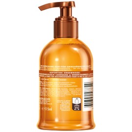 Garnier True Treasures Hair Serum for Split Ended or Brittle Hair, Repairing Serum with Acacia Honey for More Shine and Suppleness, Heat Protection up to 230°C, Honey Treasures, 1 x 115 ml