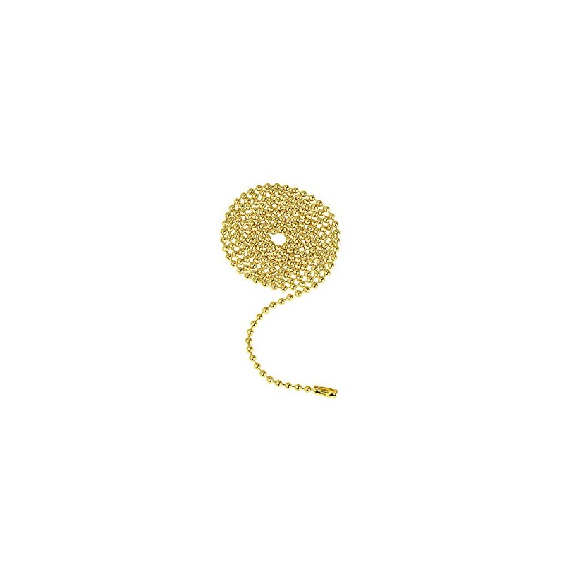 Aspen Creative 21318, 3-Feet Beaded Pull Chain with Connector in