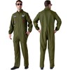 Maxim Party Supplies Men's Air Force Pilot Costume Jumpsuit with