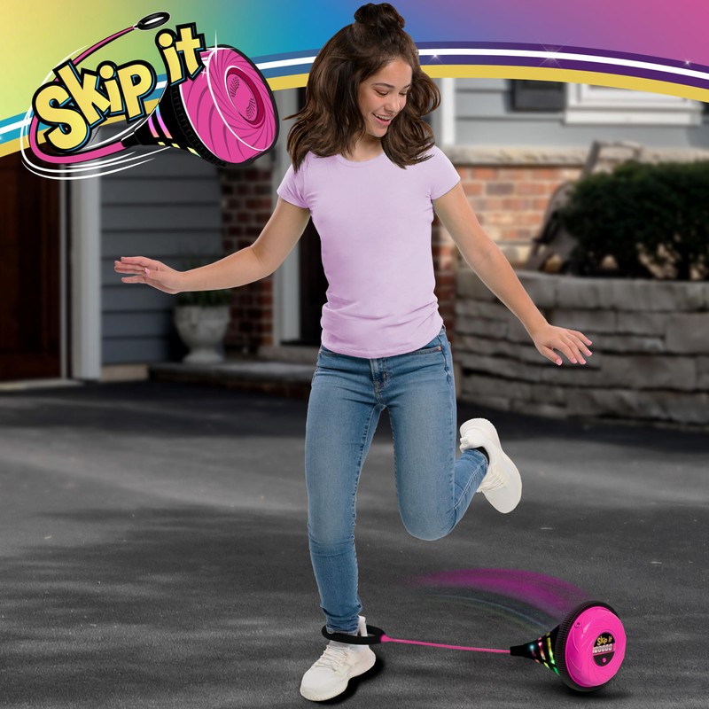 Just Play Skip It Retro Outdoor Toy, Light Up Ball