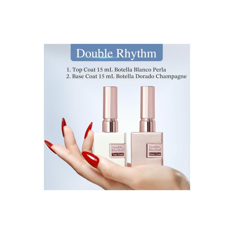 Double Rhythm- Juego de 2 piezas de capa superior y